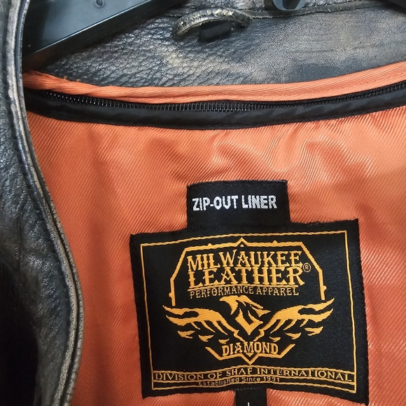 Size L Milwaukee Leather Man jacket - Picture 2 of 9